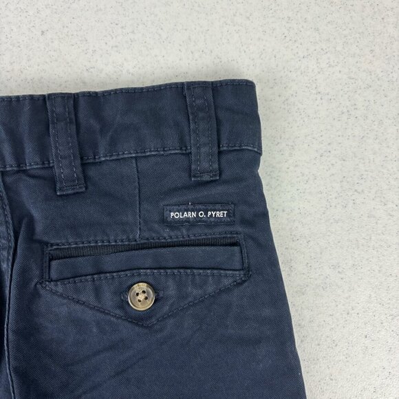 Polarn O. Pyret Regular Straight Leg Pants Navy NWT 9-12M - Picture 6 of 8